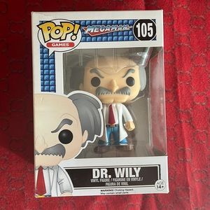 Funko Pop Megaman Dr. Wily #105 In Box